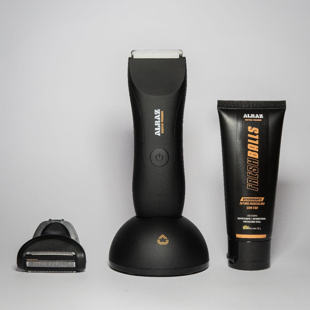 Combo: ALRAZ Shaver Premium 2.0 + Desodorante FreshBalls + Cabezal Pro