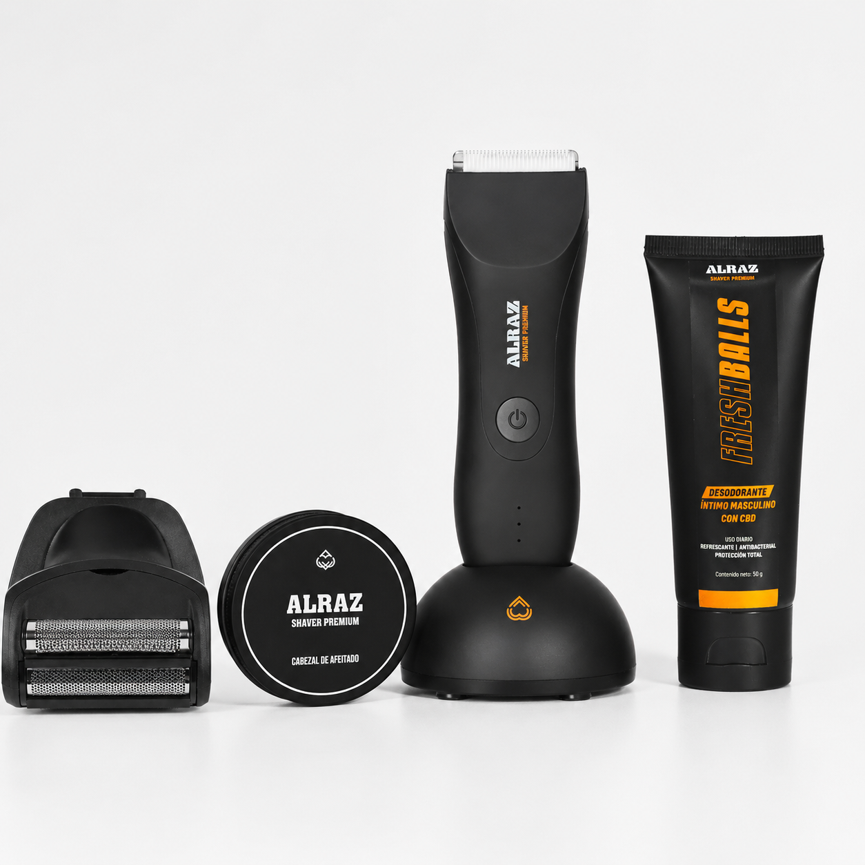 Combo: ALRAZ Shaver Premium 2.0 + Desodorante FreshBalls + Cabezal Pro