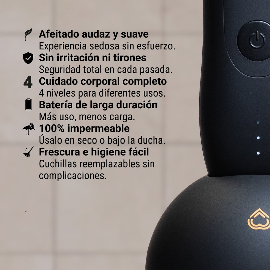 Alraz ALRAZ La primera rasuradora íntima para hombres
