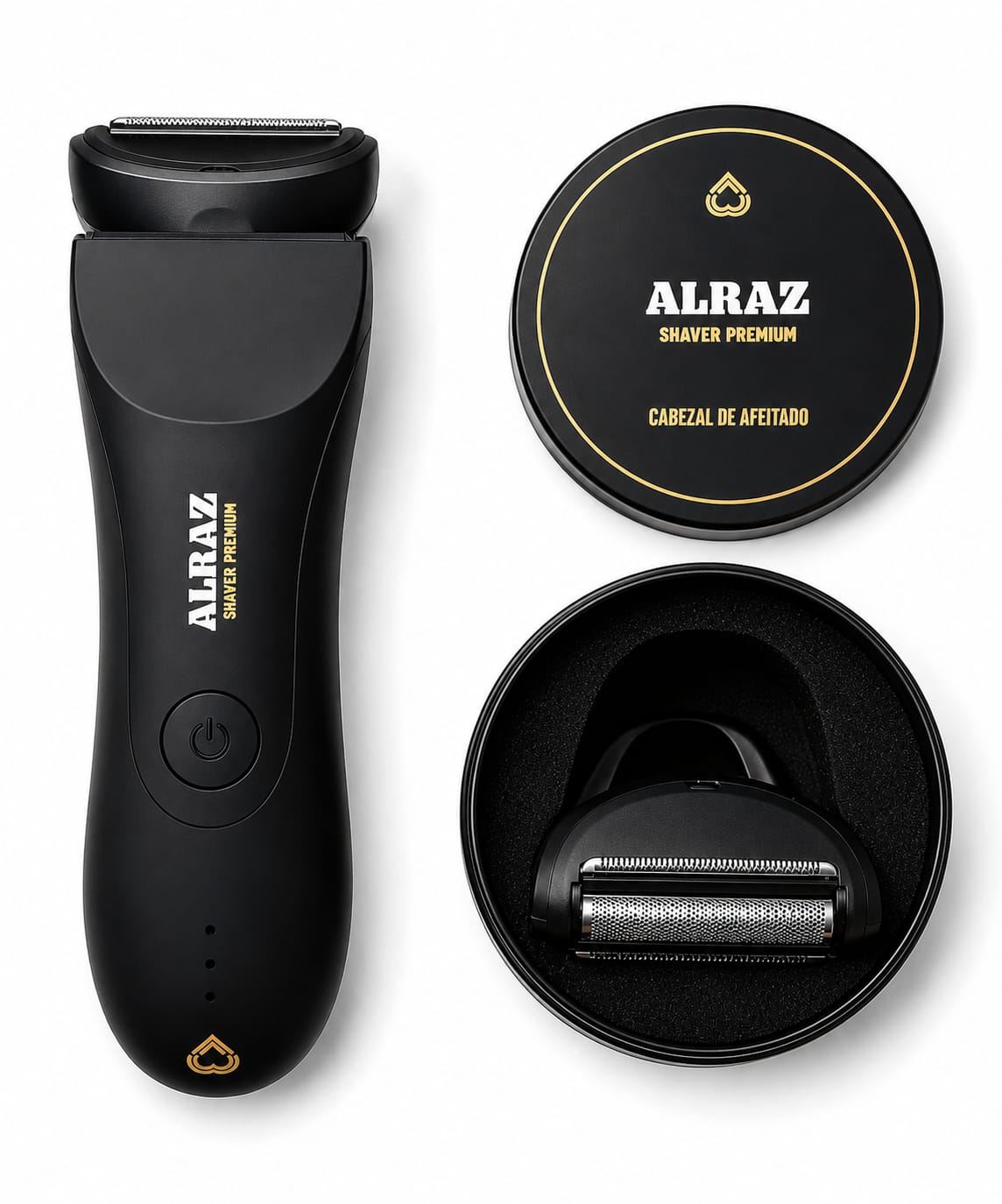 Combo: Alraz Shaver Premium 2.0 + Cabezal de afeitado PRO