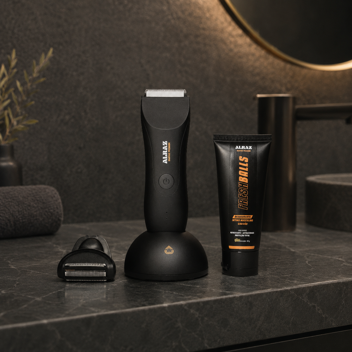 Combo: ALRAZ Shaver Premium 2.0 + Desodorante FreshBalls + Cabezal Pro